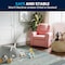 Flash Furniture Kids Recliner, 21-1/2" to 36-1/2" x 27", Upholstery Color: Pink DG-ULT-KID-PINK-GG - alternate 3